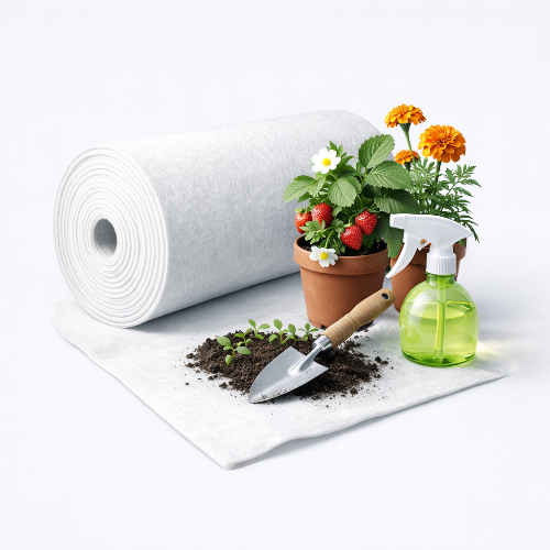 Геотекстиль, уход за растениями